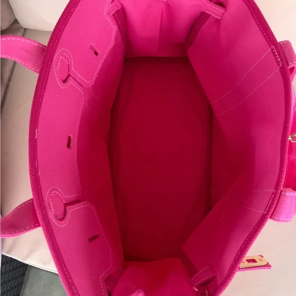 Boatkin Pink Canvas Tote Bag - Picture 5 of 5